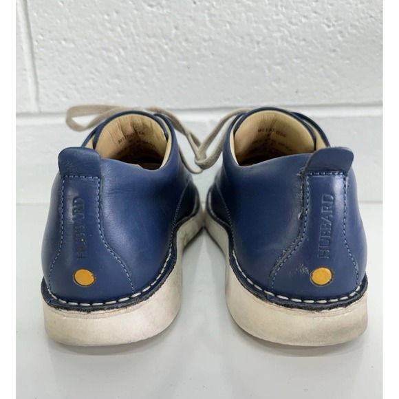 Samuel Hubbard Dress Fast Blue Leather Dress Shoes / Men's Size 9 - Picture 5 of 8